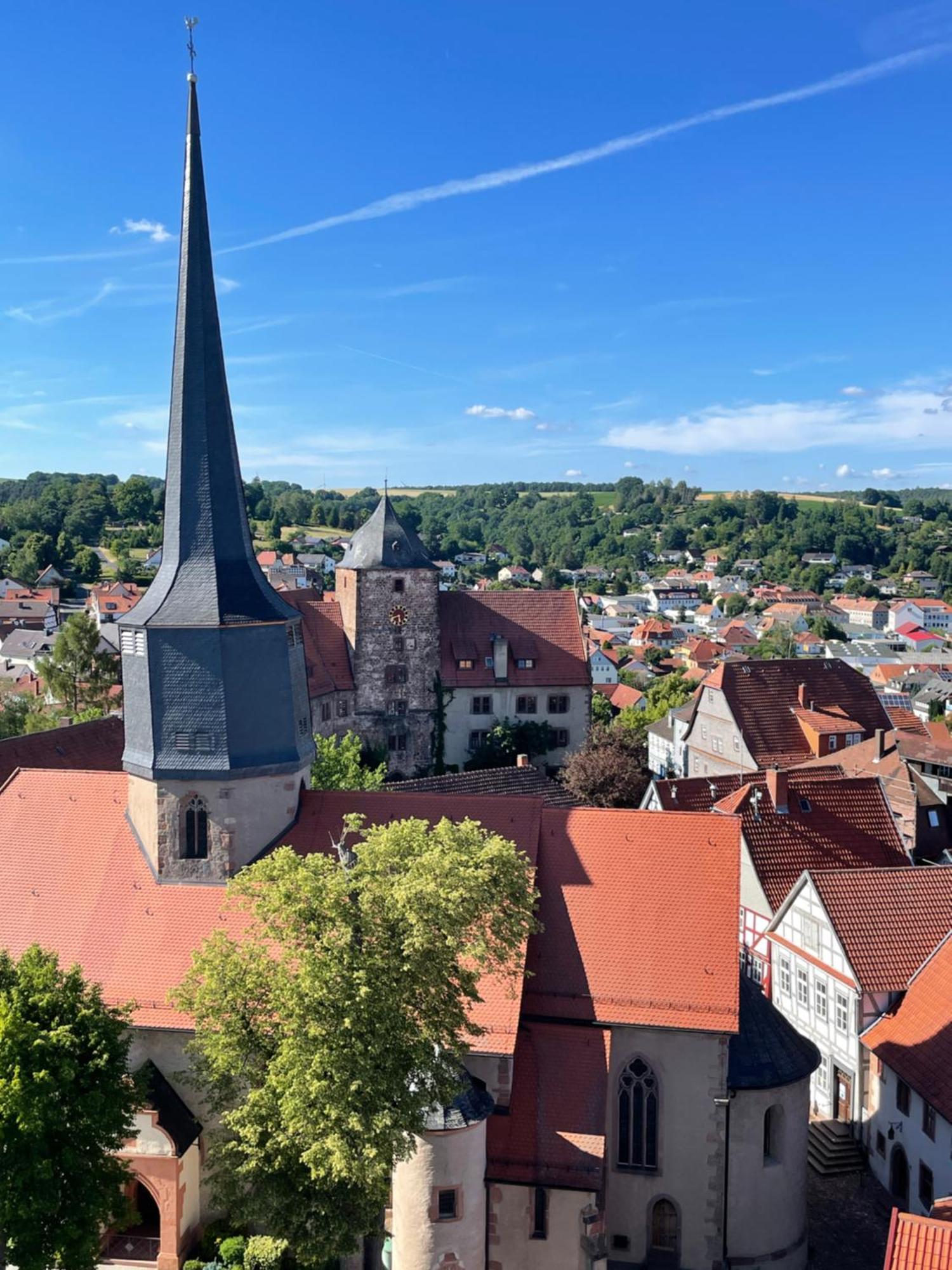 Naturnahe Unterkunft In Der Burgenstadt Schlitz Ngoại thất bức ảnh
